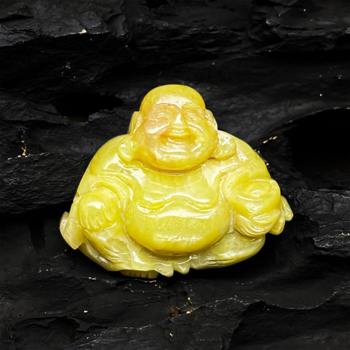 Mặt Phật Di Lặc Sapphire Vàng #MSPV-0406-03 1