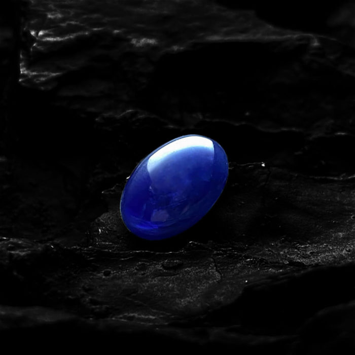 Mặt Nhẫn Đá Sapphire Thiên Nhiên #MSP-0519-03 1