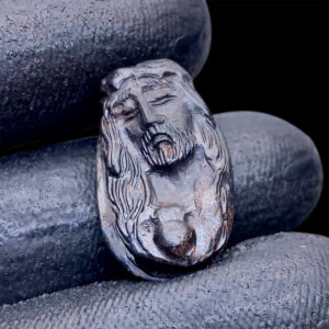 Mặt Chúa Giê Su Sapphire Đen #MSP-0807-01