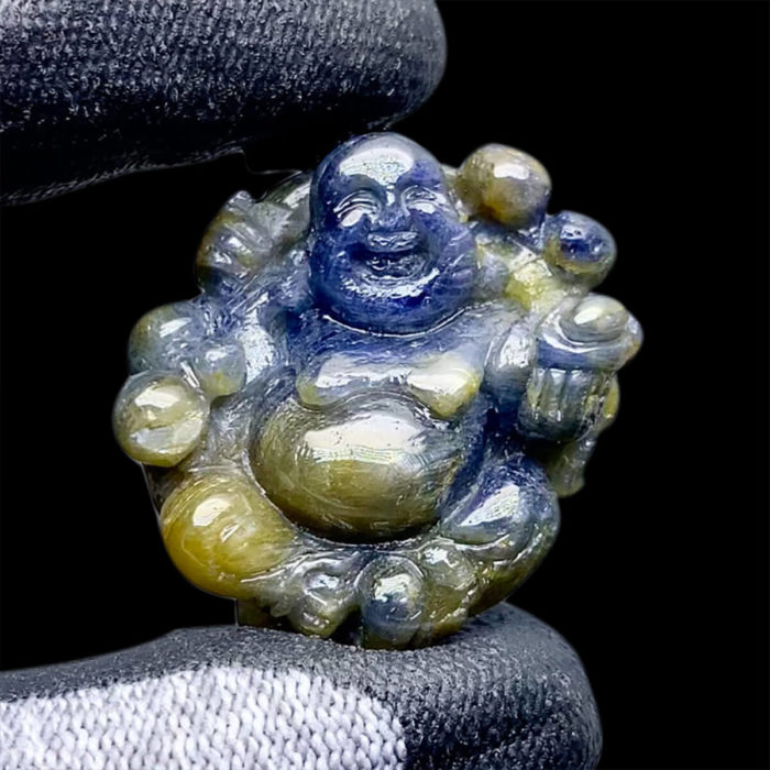 Mặt Phật Di Lặc Sapphire Lục Yên #MSP-0807-04 1
