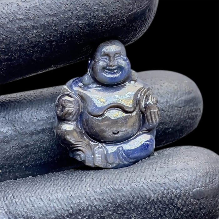 Mặt Phật Di Lặc Sapphire Nghệ An #MSP-0807-12 1