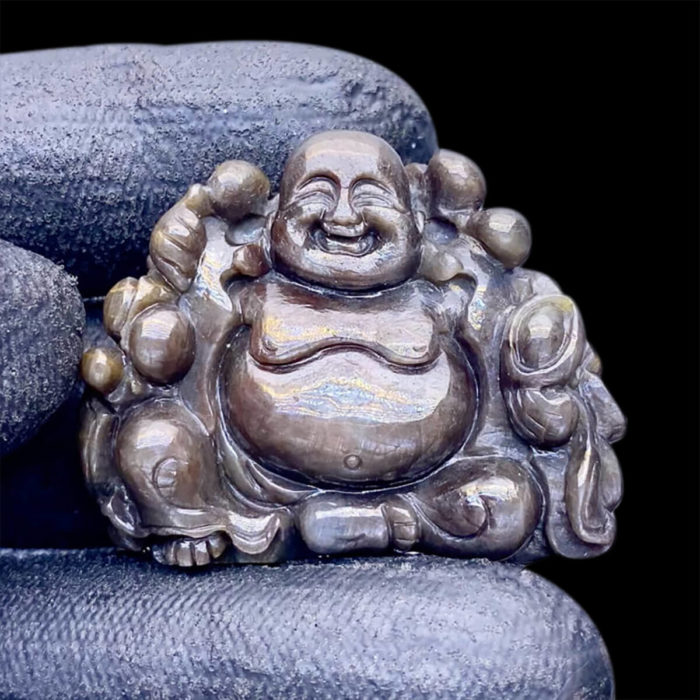 Mặt Phật Di Lặc Sapphire Yên Bái #MSP-0808-02 1