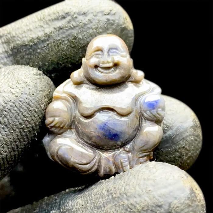 Mặt Phật Di Lặc Sapphire Yên Bái #MSP-0814-01 1