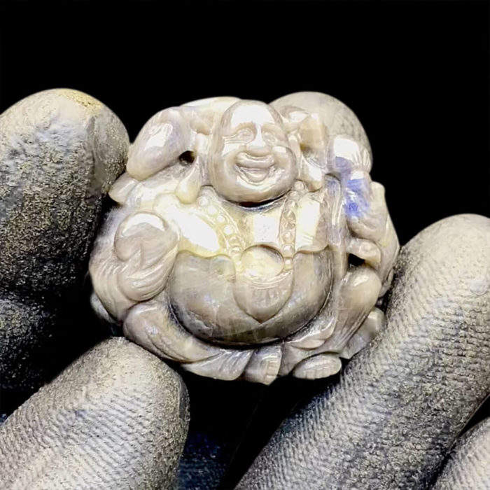Mặt Phật Di Lặc Sapphire Yên Bái #MSP-0820-06 1