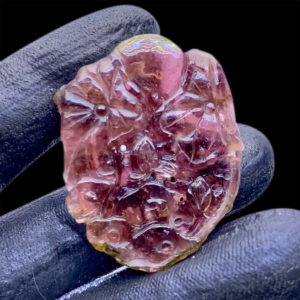 Mặt Quan Thế Âm Bồ Tát Tourmaline Lục Yên #MTM-0807-02 - Ảnh 2