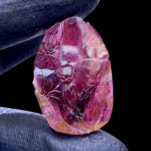 Mặt Quan Thế Âm Bồ Tát Tourmaline Lục Yên #MTM-0807-03 - Ảnh 2