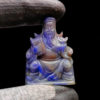 Mặt Quan Thánh Đế Quân Sapphire Xanh Xám - Tự Nhiên #MSP-0923-11 2