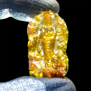 Mặt Quan Thế Âm Bồ Tát Tourmaline Lục Yên #MTM-0903-04 - Ảnh 2