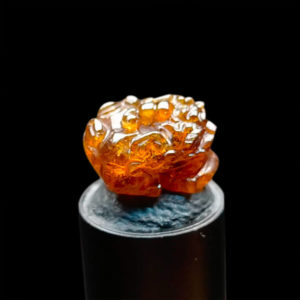 Mặt Cụ Tỳ Hưu Tài Lộc Tourmaline Lục Yên #MTM-0923-02