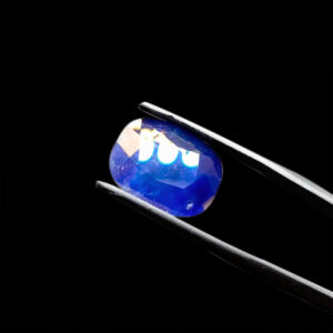 Mặt Nhẫn Đá Sapphire Xanh Hero - Tự Nhiên #MSP-0923-15