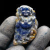 Mặt Phật Di Lặc Sapphire Xanh Hero + Xám Tự Nhiên #MSP-1007-06 3
