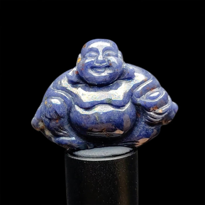 Mặt Phật Di Lặc Sapphire Xanh Hero - Tự Nhiên #MSP-1013-32 1