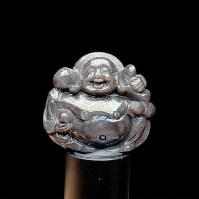 Mặt Phật Di Lặc Sapphire Xám - Tự Nhiên #MSP-1013-35 1