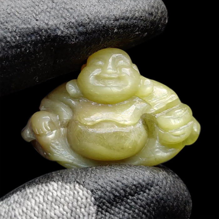 Mặt Phật Di Lặc Sapphire Vàng - Tự Nhiên #MSP-1015-10 1