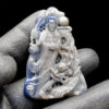 Mặt Quan Thế Âm Bồ Tát Sapphire Xanh Hero - Yên Bái #MSP-1015-25 3