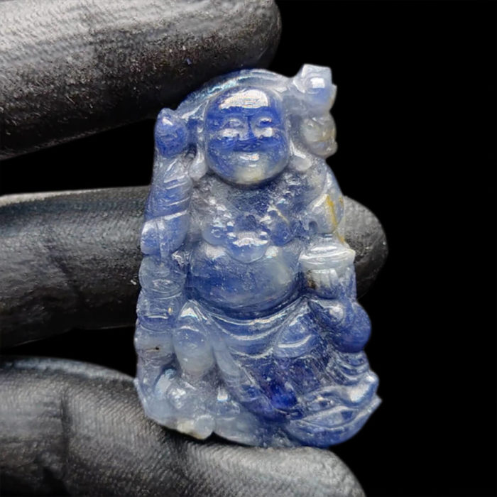 Mặt Phật Di Lặc Sapphire Lục Yên #MSP-1015-32 1