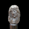 Mặt Chúa Giê Su Sapphire Đen Tự Nhiên #MSP-1015-41 2