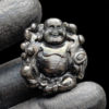 Mặt Phật Di Lặc Sapphire Xám #MSP-1024-03 2