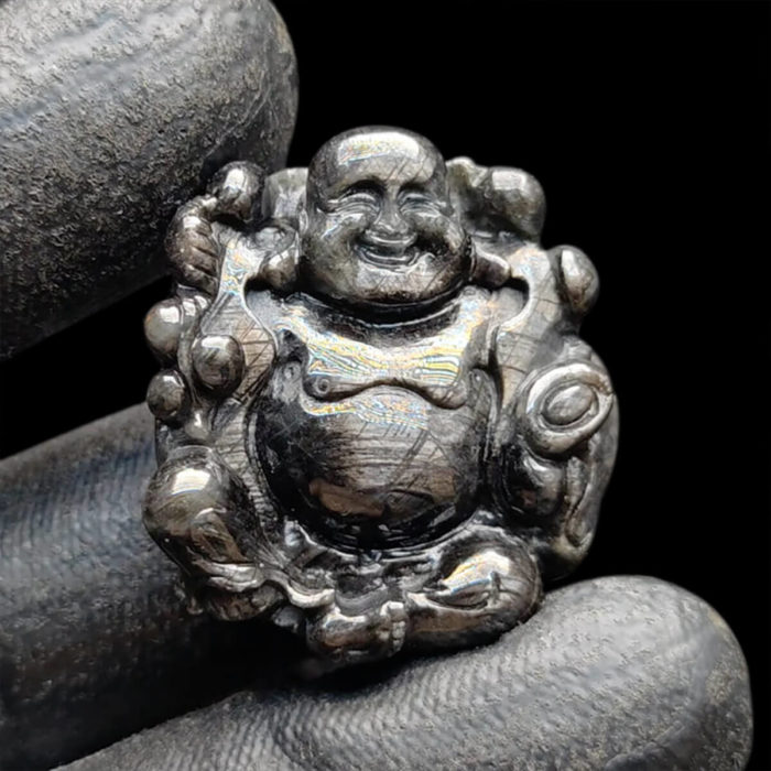 Mặt Phật Di Lặc Sapphire Xám #MSP-1024-03 1