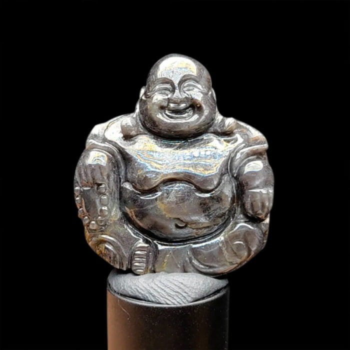 Mặt Phật Di Lặc Sapphire Xám #MSP-1024-09 1