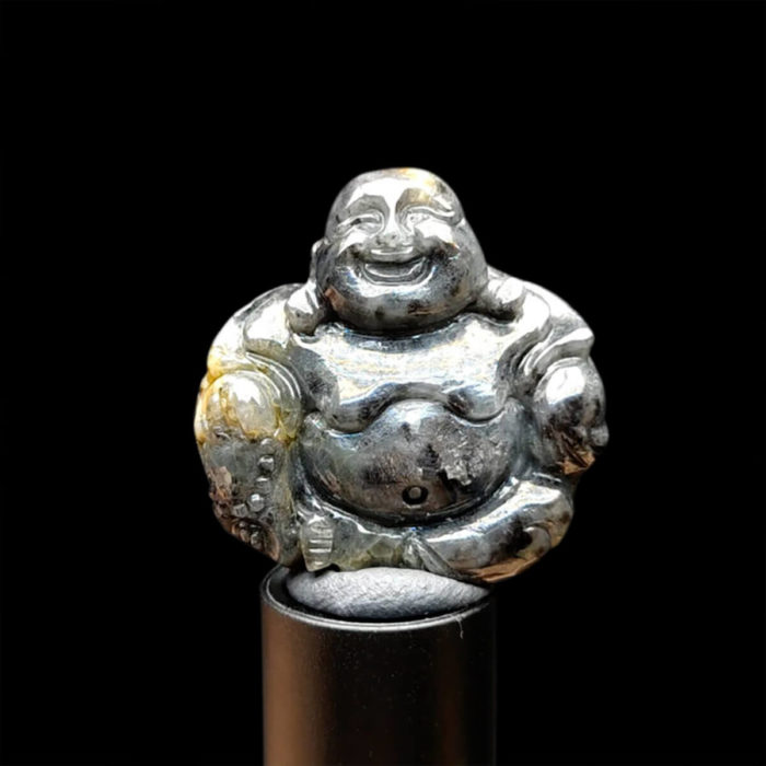 Mặt Phật Di Lặc Sapphire Xám #MSP-1024-10 1