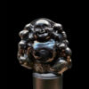 Mặt Phật Di Lặc Sapphire Đen #MSP-1111-09 2