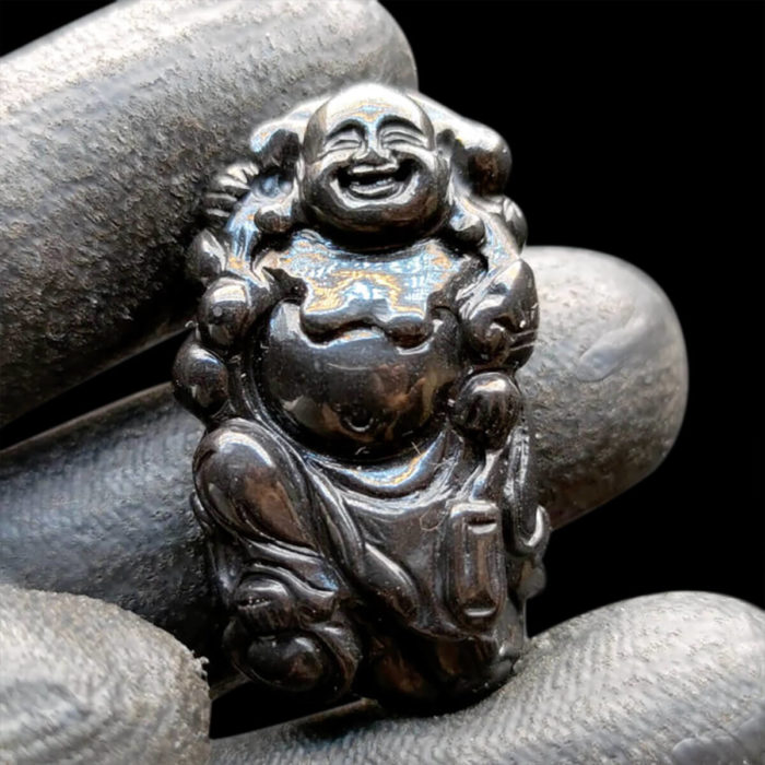 Mặt Phật Di Lặc Sapphire Đen #MSP-1111-16 1