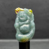 Mặt Phật Di Lặc - Ngọc Cẩm Thạch Lam Dầu - Chuẩn A #MCTA-210116-14 3