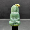 Mặt Phật A Di Đà - Ngọc Cẩm Thạch Lam Dầu - Chuẩn A #MCTA-210116-15 3