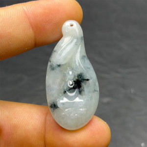 Mặt Vô Diện Phật -  Cẩm Thạch Hoa Lan Bay - Chuẩn A #MCTA-210206-08