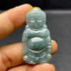 Mặt Phật A Di Đà - Cẩm Thạch Lam Dầu Hoa - Chuẩn A #MCTA-210206-16 3