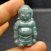 Mặt Phật A Di Đà - Cẩm Thạch Lam Dầu Hoa - Chuẩn A #MCTA-210206-17 3