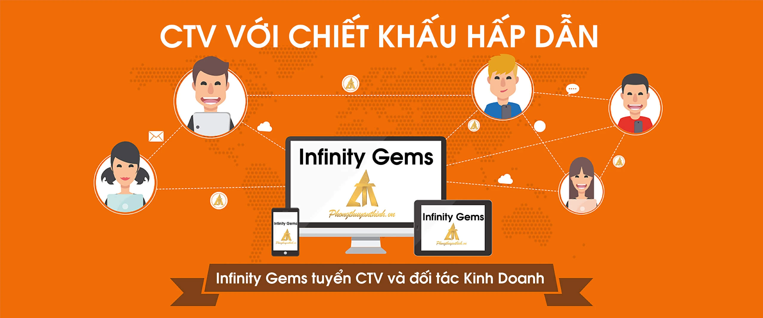 Infinity Gems An Thịnh tuyển Cộng Tác Viên bán hàng và Đối Tác kinh doanh online 1