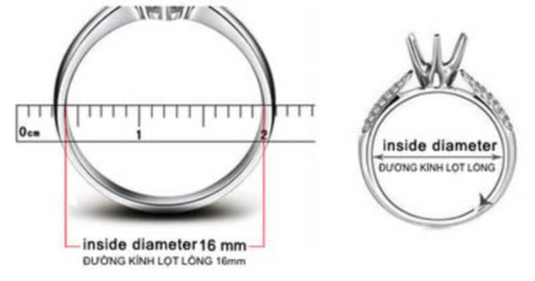 Cách đo Ni Nhẫn - How to find your Ring Size 10