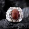 Nhẫn Nam - Bạc - Đá Ruby Sao Tự Nhiên #NRB-210626-02 1
