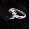 Nhẫn Nữ - Bạc - Đá Sapphire Xanh Tự Nhiên #NSP-210630-01 4