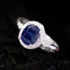Nhẫn Nữ - Bạc - Đá Sapphire Xanh Tự Nhiên #NSP-210630-03 4