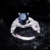 Nhẫn Nữ - Bạc - Đá Sapphire Xanh Tự Nhiên #NSP-210630-05 3