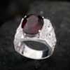 Nhẫn Nam - Bạc - Đá Spinel Tự Nhiên #NSPN-210626-01 2