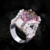 Nhẫn Nam - Bạc - Đá Thạch Anh Tím - Amethyst #NTAT-210626-01 2