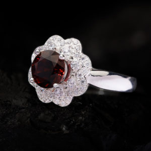 Nhẫn Nữ - Bạc - Đá Tourmaline Tự Nhiên #NTM-210630-02 - Ảnh 3
