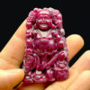 Mặt Phật Di Lặc - Đá Ruby Phi Tự Nhiên #MRB-210721-06 2