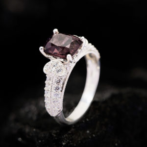 Nhẫn Nữ - Bạc - Đá Spinel Tự Nhiên #NSPN-210630-01 - Ảnh 2