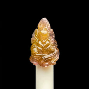 Mặt Hồ Ly - Đá Tourmaline Lục Yên #MTM-210913-04