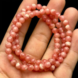 Vòng Tay - Đá Đào Hoa (Quấn 3 Vòng) #VDH-211122-01