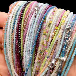 Vòng Quấn Tay Mix 16 loại đá Facet #VM16-211115-01