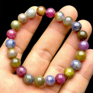 Vòng tay - Đá Sapphire Đa Sắc #VSP-211126-13