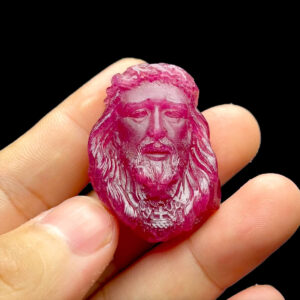 Mặt Chúa Giê Su - Đá Ruby Thái Tự Nhiên #MRB-220812-01