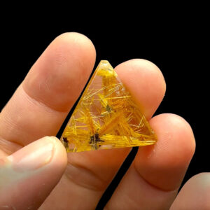 Mặt dây chuyền - Thạch Anh Tóc Vàng Hoa Thị #MTV-220814-01