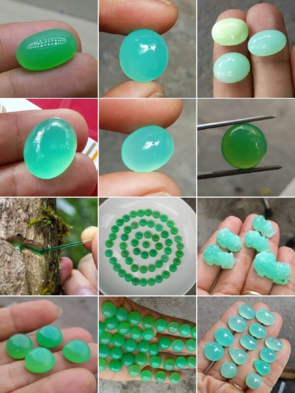 Chrysoprase (Ngọc Đế Quang)